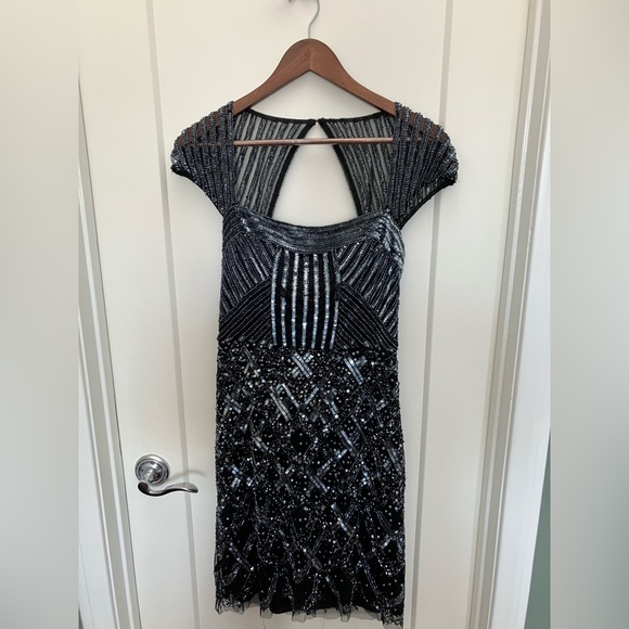 Adrianna Papell Beaded Gown - Picture 2 of 8